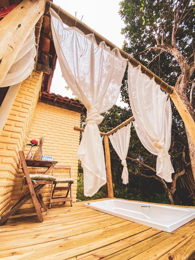 Pousada Bellatrix Ecolodge Castelo da Torre Buitenkant foto